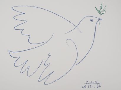 Pablo PICASSO (1881-1973) (d'après)
La colombe...