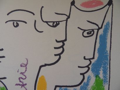 Jean COCTEAU

Jean COCTEAU (1889-1963)
L'Europe...