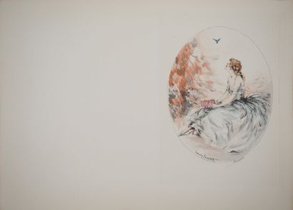 Louis ICART (1888 - 1950)
Jeune femme et...