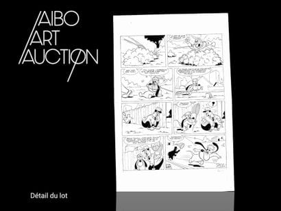 Carlo Peroni?
Droopy

Set of 4 original Indian-ink...