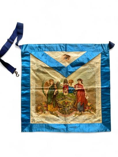 An Odd Fellow apron in 