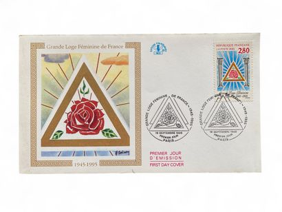 A set of four GLFF first-day covers and an...
