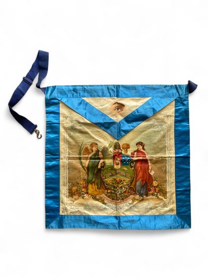 An Odd Fellow apron in 