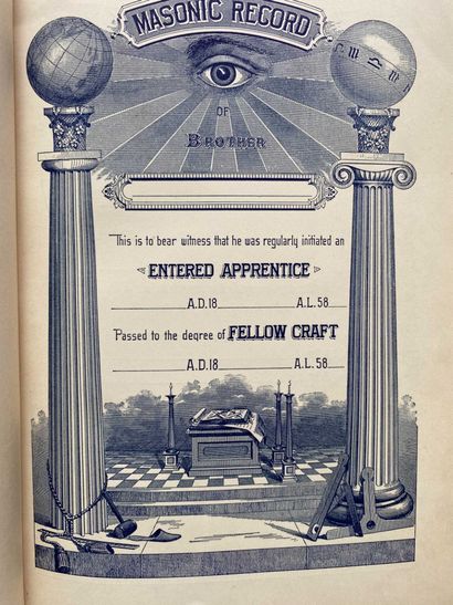 A set of 4 volumes of Robert Freke Gould's...