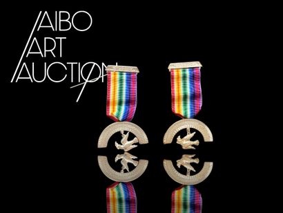 Set of two medals from the Order of the Nautoniers...