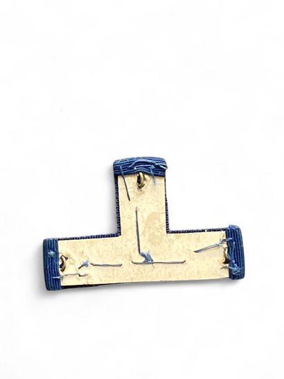 Master Freemason badge in gilded brass. Good...