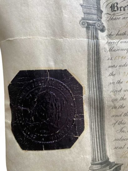 Rare Grand Master's Diploma 