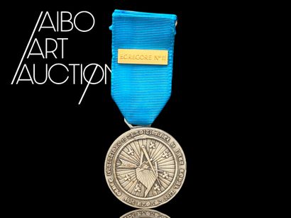 Silver medal of the initiatory order of the...