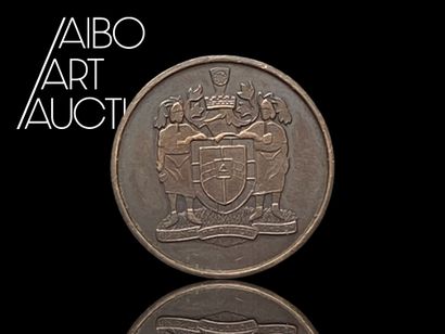 Bronze mark rite token engraved 
