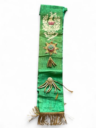 A large harness in the form of an AOF (Odd...