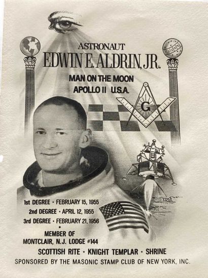 Enveloppe premier jour Astronaut Edwin E....