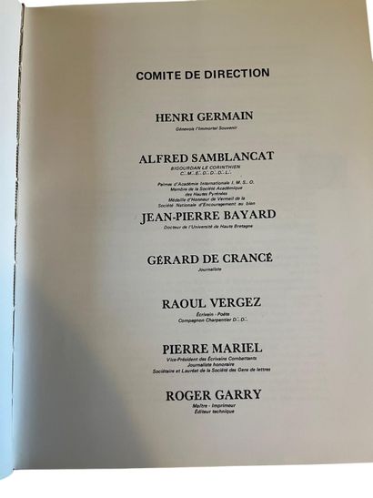 Lot de trois livres Collections Horizons...