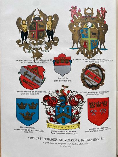 A set of 4 volumes of Robert Freke Gould's...