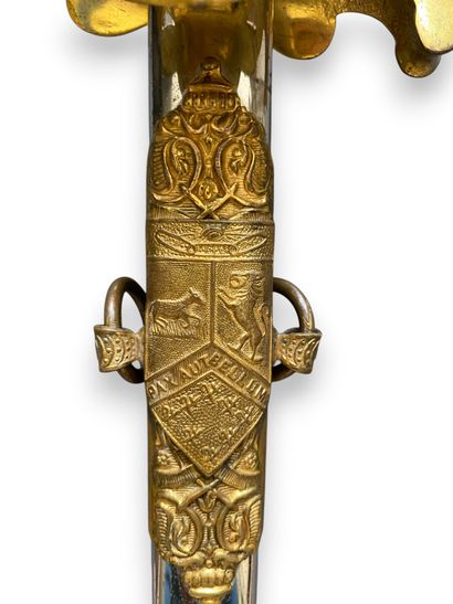 ÉPÉE FRATERNELLE de la loge des «Patriarchs...