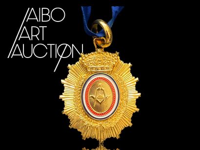 Gold-plated collar for Grand Officier de...