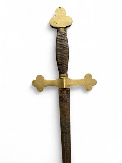 A French Rite or RER trefoil sword. Circa...