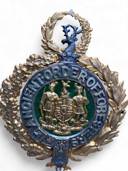 A large Ancient Order Of Foresters Officer's...
