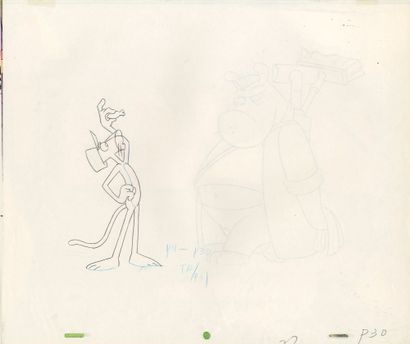 Créé par David H. DePatie - Friz Freleng
Panthère...
