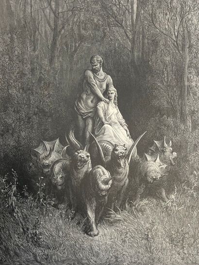 ALIGHIERI (Dante). Le purgatoire, à Paris,...