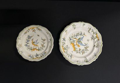 JALLIER à MOUSTIERS
Suite de deux assiettes...