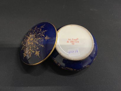 MANUFACTURE IMPERIALE DE SEVRES
Bonbonnière...