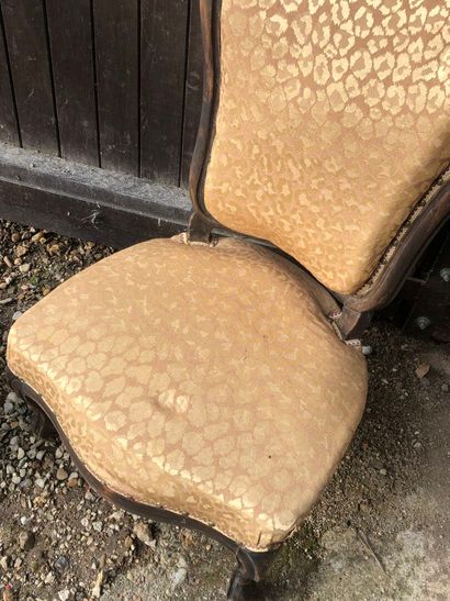 PAIRE de CHAISES de style Louis-Philippe...