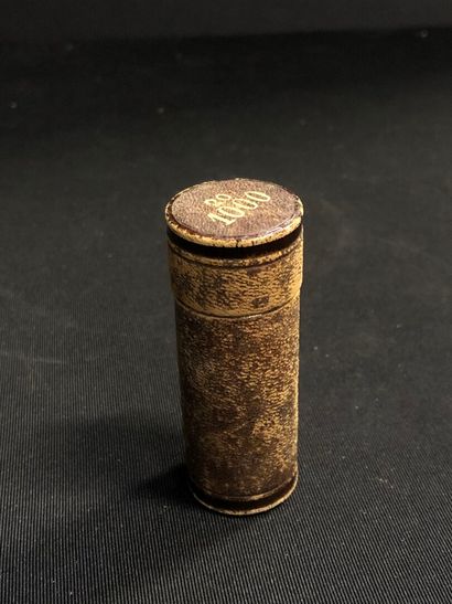 PORTE Louis d'or 20 f en laiton gainé de...