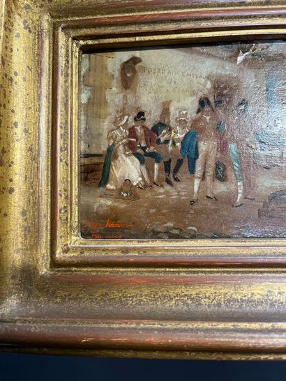 D'après Adhémar Louis CLERMONT DE GALLERANDE...