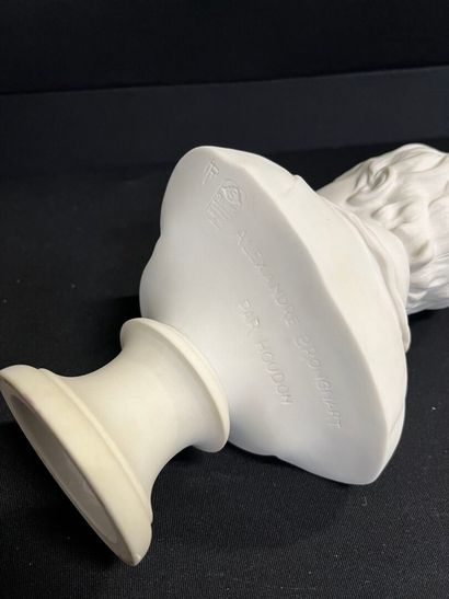 SEVRES, d'après HOUDON
Buste d'Alexandre...
