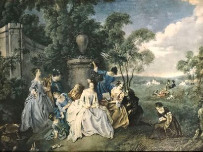CADRE dans le goût du XVIIIe siècle en bois...