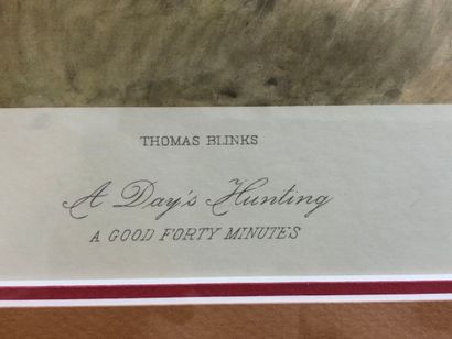 D'après Thomas BLINKS (1860-1912) 
A day's...
