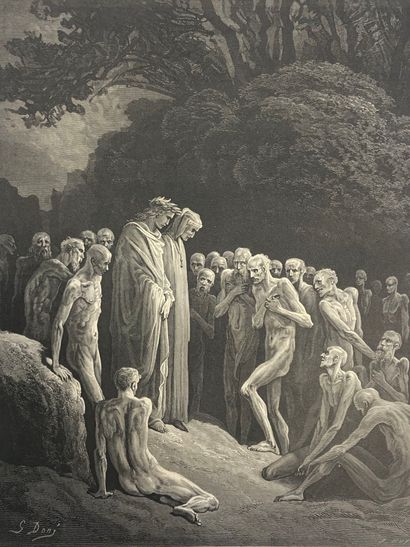 ALIGHIERI (Dante). Le purgatoire, à Paris,...