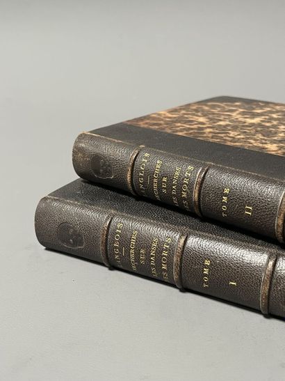 [Mortuary binding]. LANGLOIS (Eustache-Hyacinthe)....