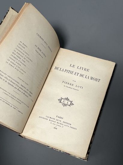 LOTI (Pierre). Le livre de la pitié et de...
