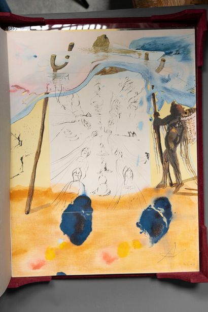 DALI. FREUD (Sigmund) Moses and Monotheism....