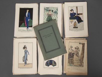 [Engraving]. [Fashion, costume]. Set of fashion...