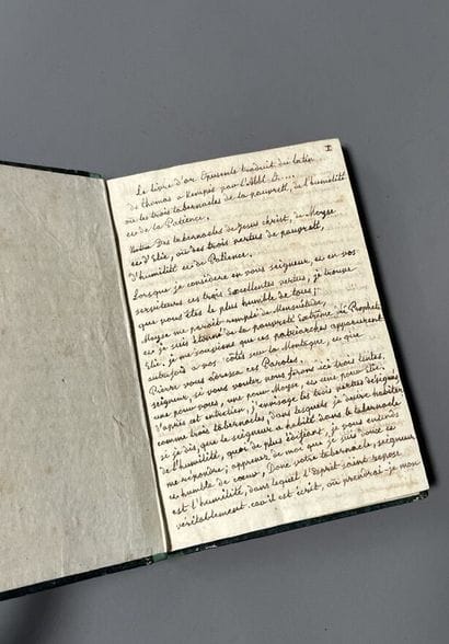 [Manuscript]. [THOMAS A KEMPIS]. Le livre...