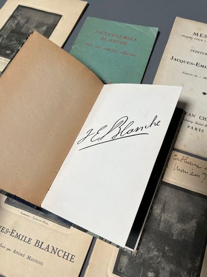 Jacques-Émile BLANCHE (1861-1942). Set of...