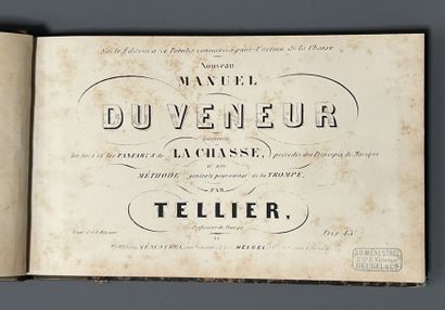 [Hunting]. TELLIER. Nouveau manuel du veneur...