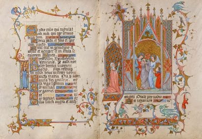 [Illuminated manuscript, 20th c.]. Illuminated...