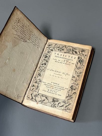 [Sixteenth-century book]. [DU VAIR (Guillaume)]....