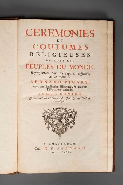 PICART (Bernard) [ill.]; [BERNARD (J.F.);...