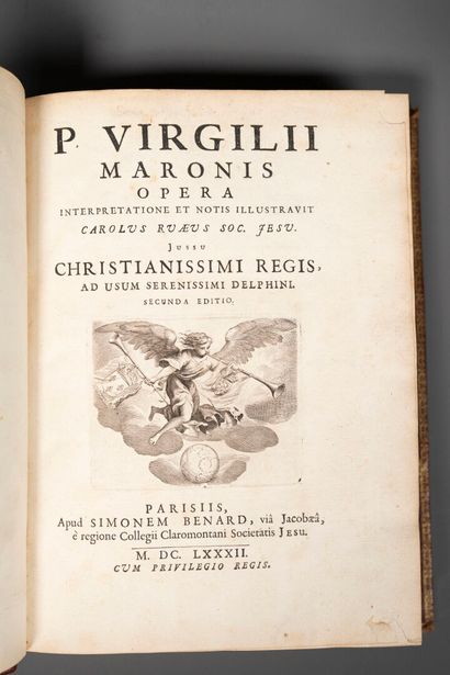VIRGILE. P. Virgilii Maronis Opera interpretatione...