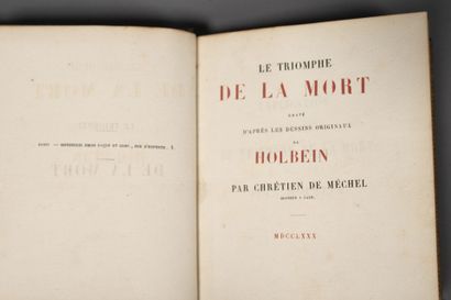 [Engraving]. HOLBEIN (Hans), MECHEL (Christian...