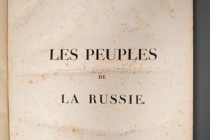 [Russia]. [RECHBERG (Charles de)]. Les peuples...