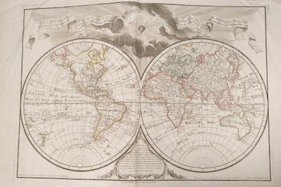 [Atlas]. Atlas composite de cartes gravées,...
