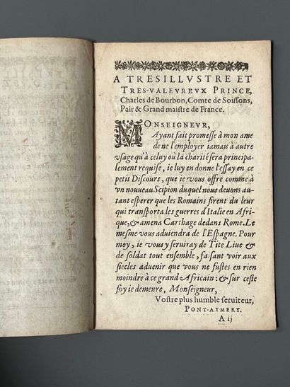 [Sixteenth-century book]. [PONTAYMERI (Alexandre...