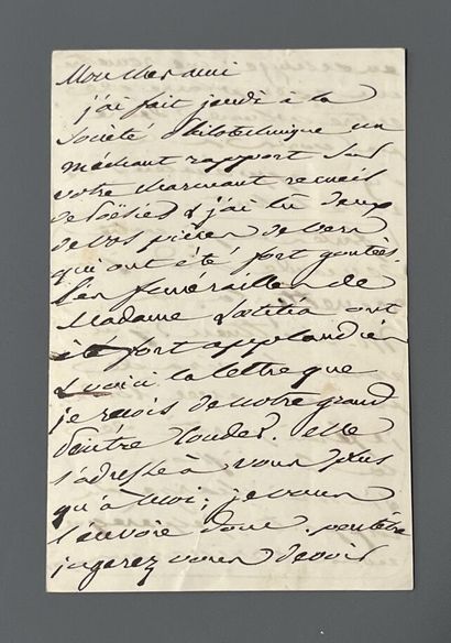 [Autograph]. [Literature]. DOUCET (Camille,...