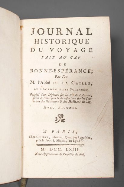 LA CAILLE (Nicolas-Louis de). Journal historique...