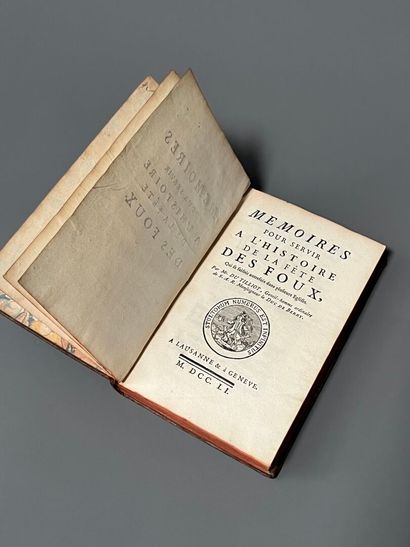 DU TILLOT (Jean-Baptiste Lucotte). Mémoires...